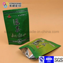 Stand up Ziplock Tea Plastic Packaging Bag